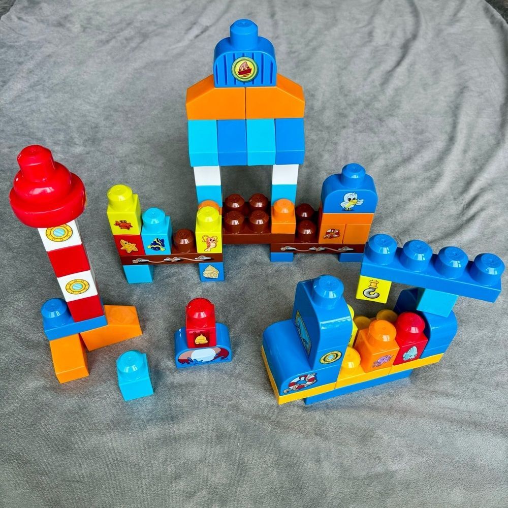 Mega Bloks Lets Go Fishing! Set | Building Blocks